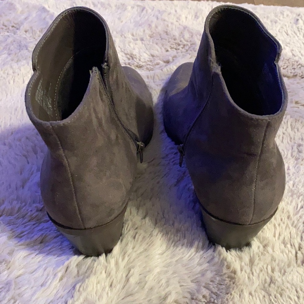 Gray Booties